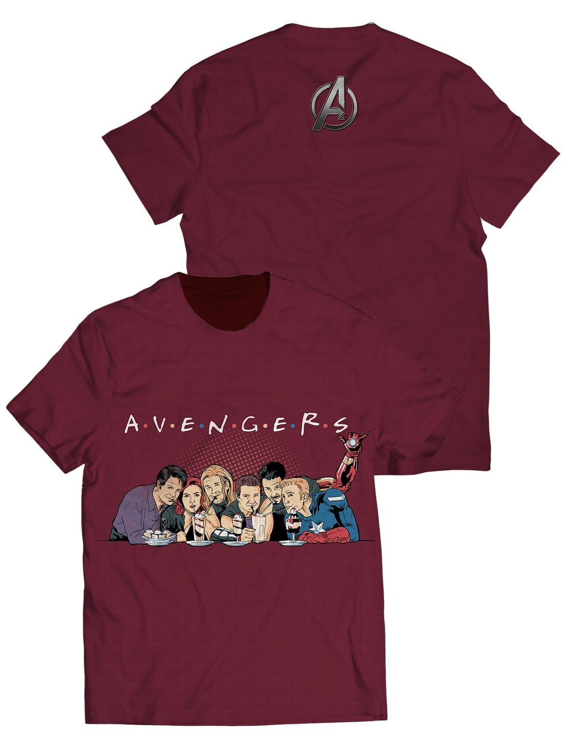 Fandomaniax - A.V.E.N.G.E.R.S Unisex T-Shirt