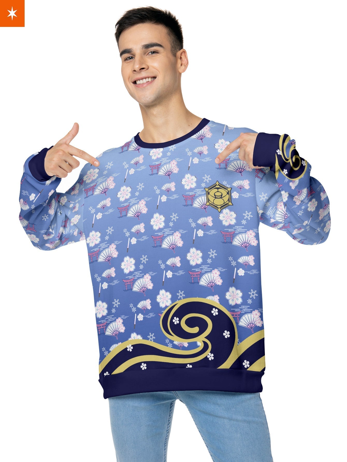 Fandomaniax - Ayaka Xmas Unisex Wool Sweater