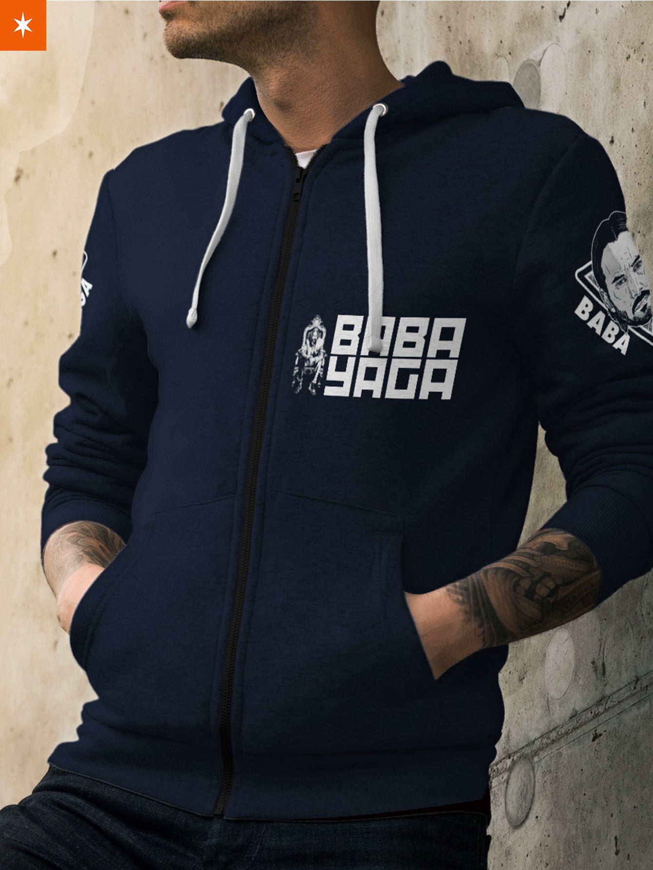 Fandomaniax - Baba Yaga Unisex Zipped Hoodie