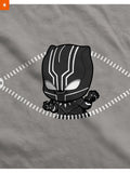 Fandomaniax - Baby Black Panther Peeking Maternity T-Shirt