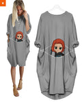 Fandomaniax - Baby Black Widow Peeking Dress