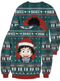 Fandomaniax - Baby Deku Christmas Unisex Wool Sweater