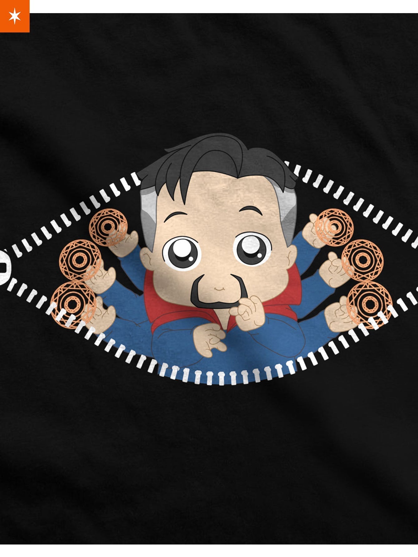 Fandomaniax - Baby Doctor Strange Peeking Maternity T-Shirt