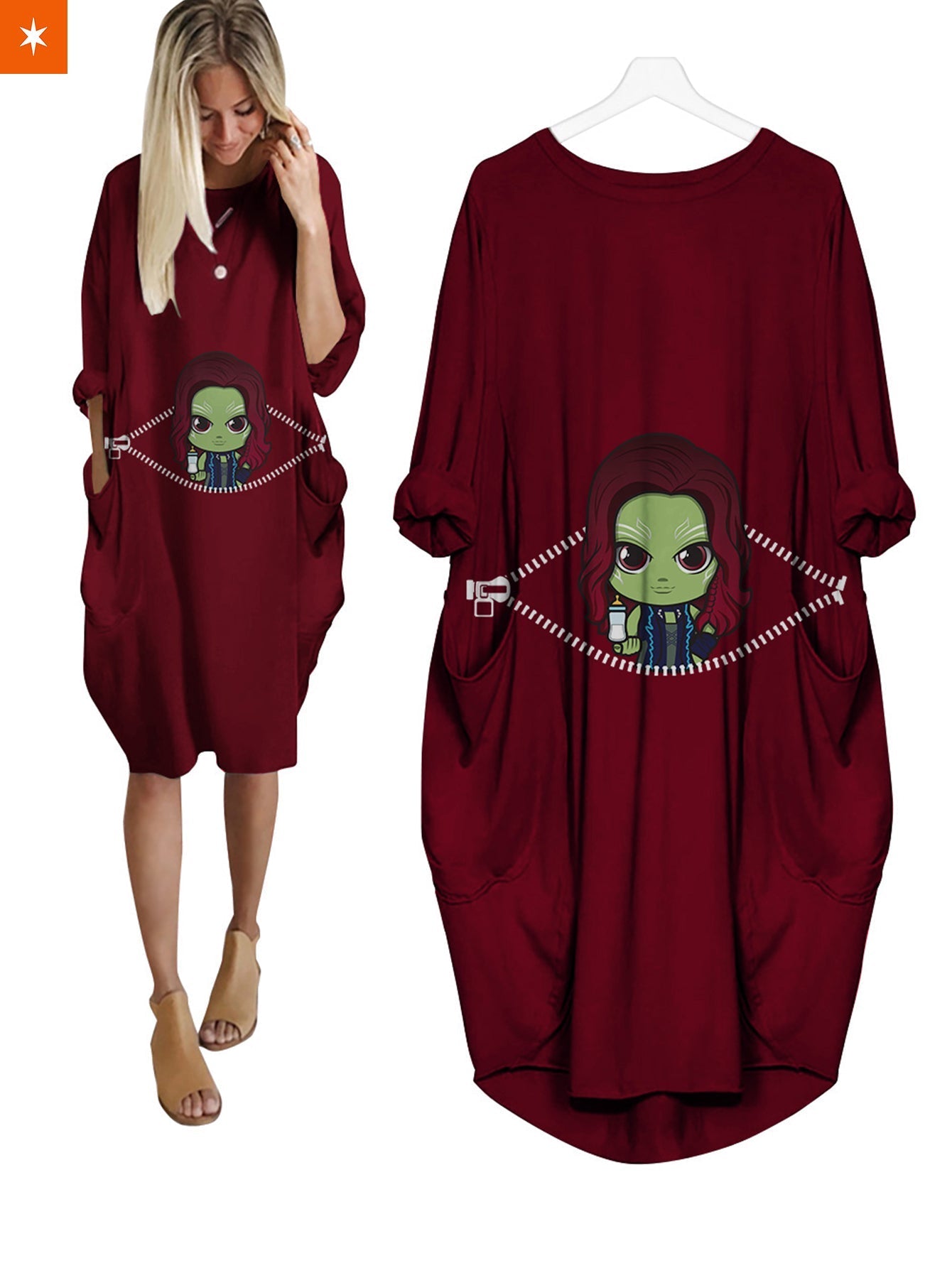 Fandomaniax - Baby Gamora Peeking Dress