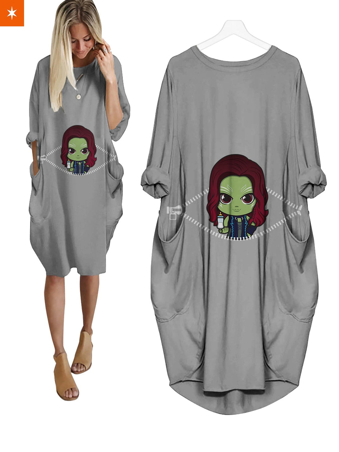 Fandomaniax - Baby Gamora Peeking Dress