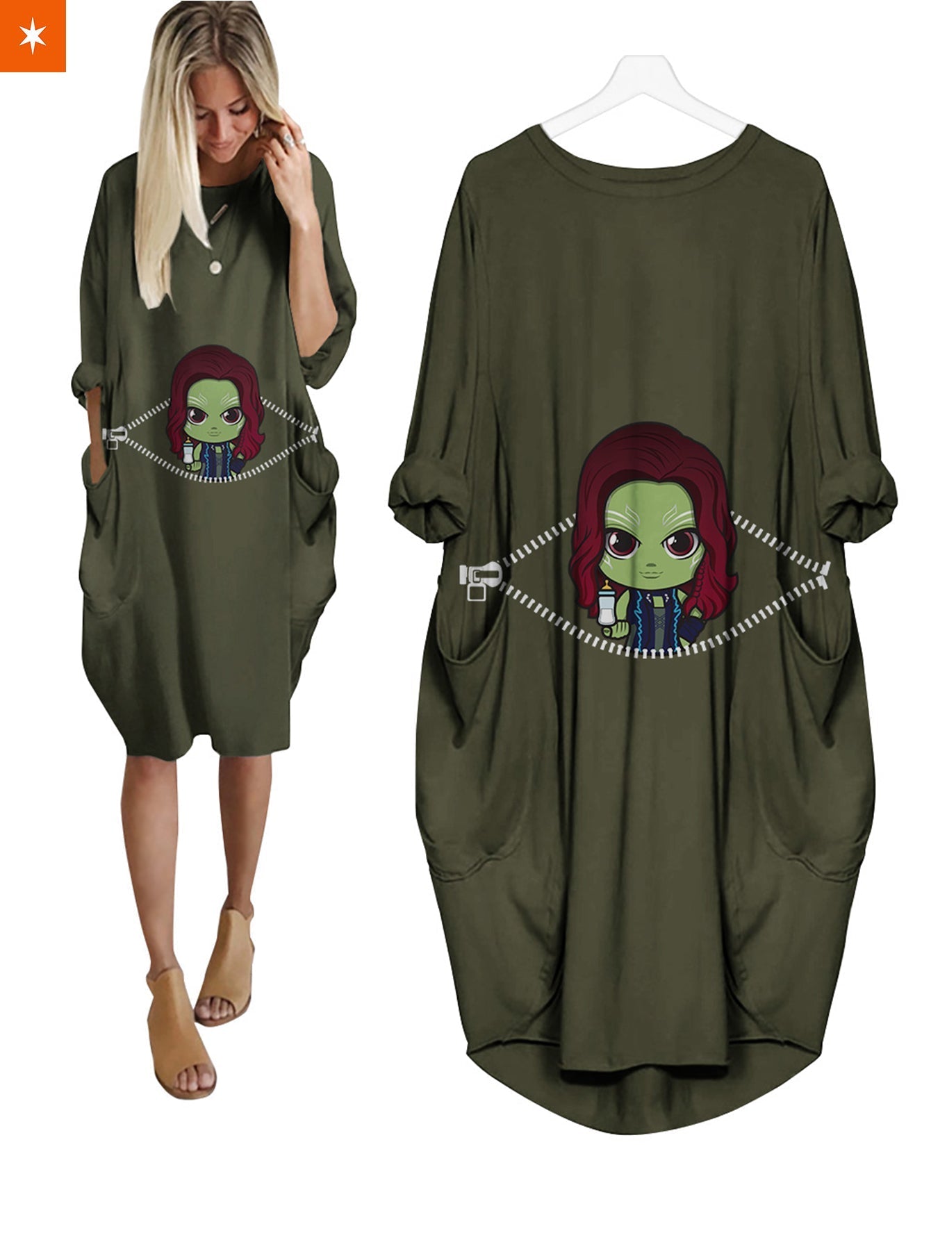 Fandomaniax - Baby Gamora Peeking Dress