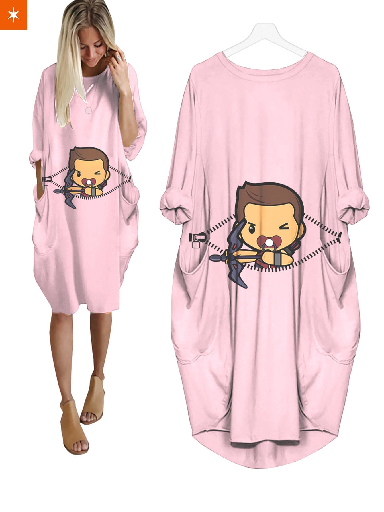 Fandomaniax - Baby Hawkeye Peeking Dress