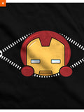 Fandomaniax - Baby Iron Man Peeking Maternity T-Shirt