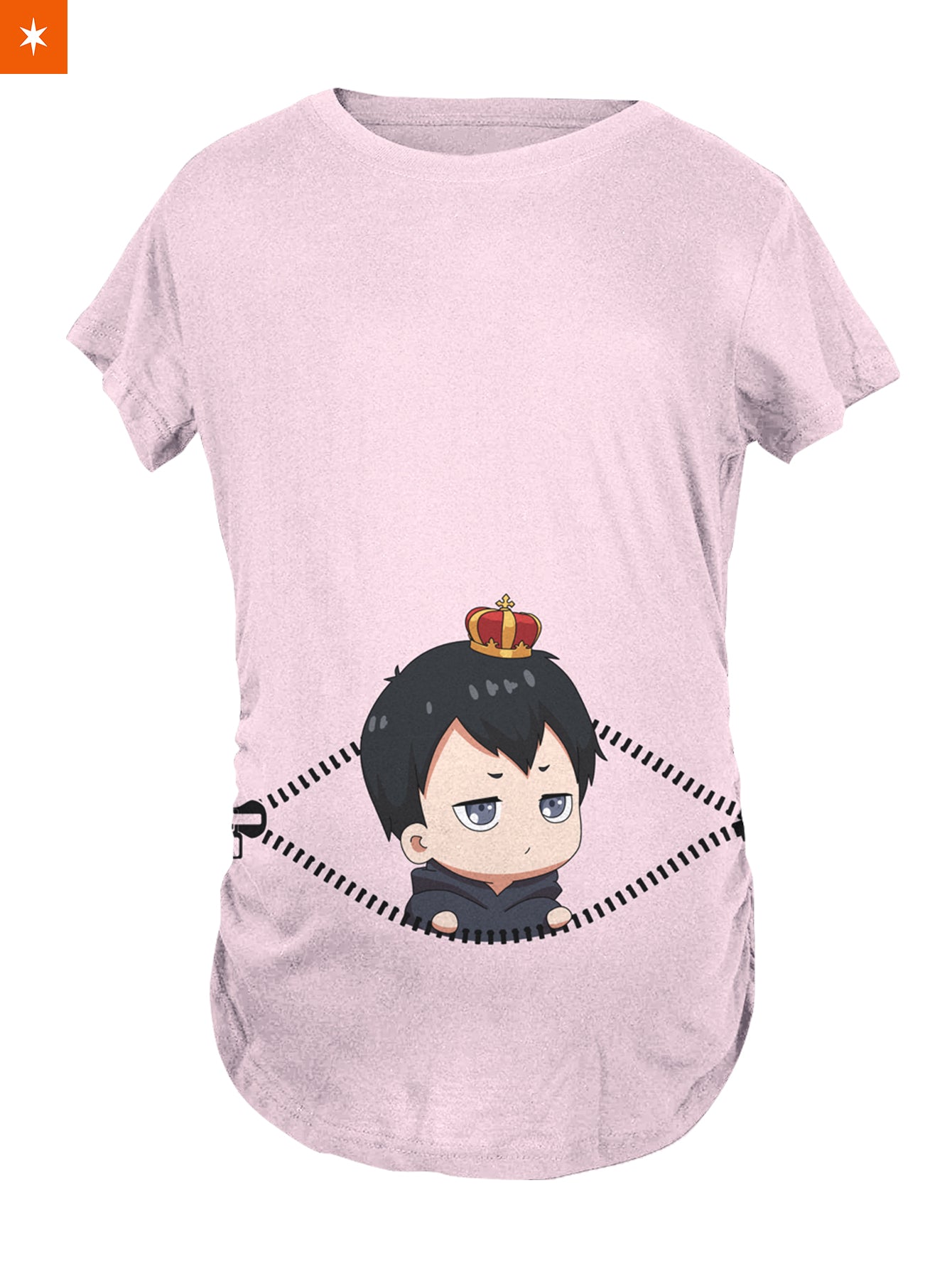 Fandomaniax - Baby Kageyama Peeking Maternity T-Shirt