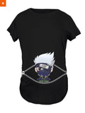 Fandomaniax - Baby Kakashi Peeking Maternity T-Shirt