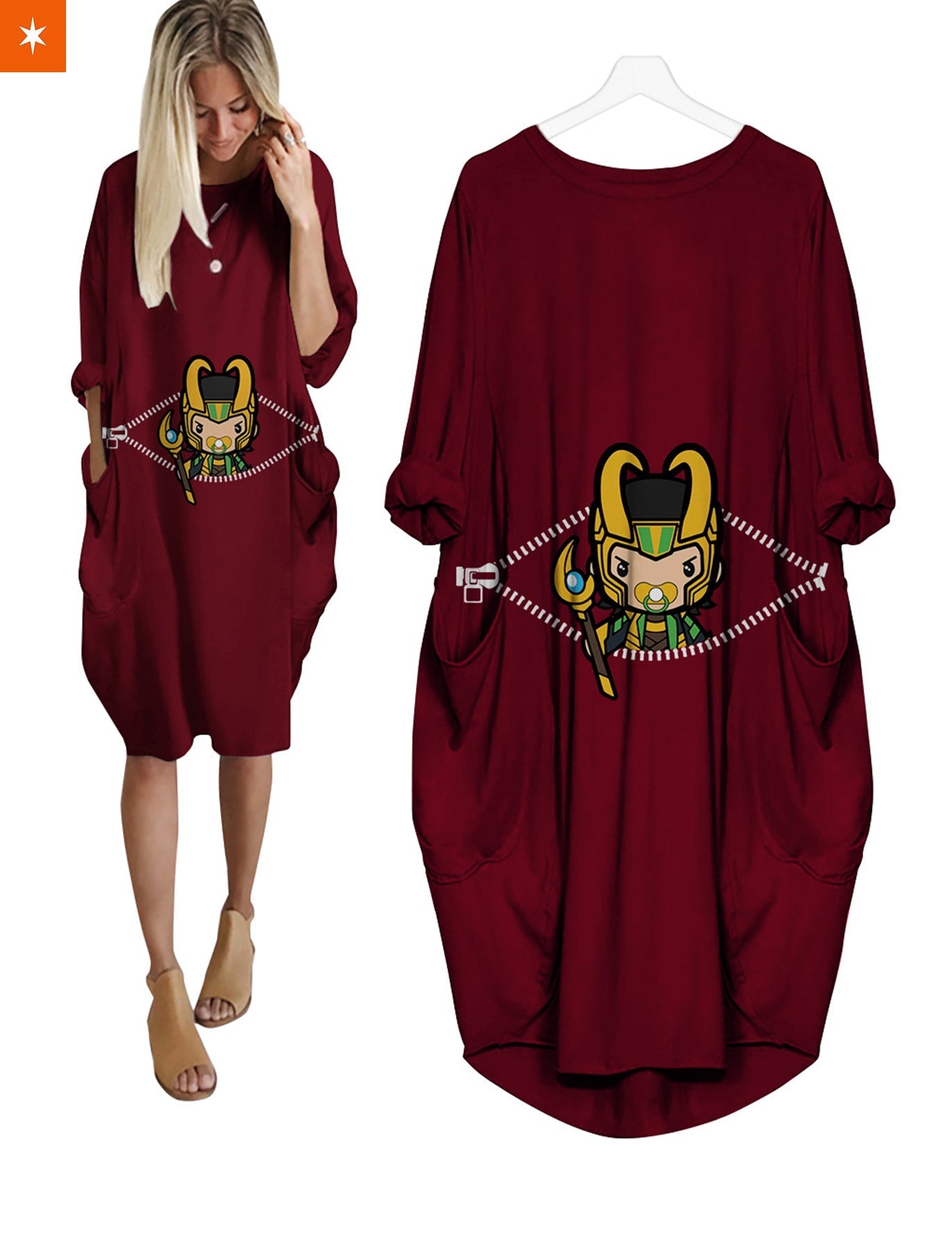 Fandomaniax - Baby Loki Peeking Dress