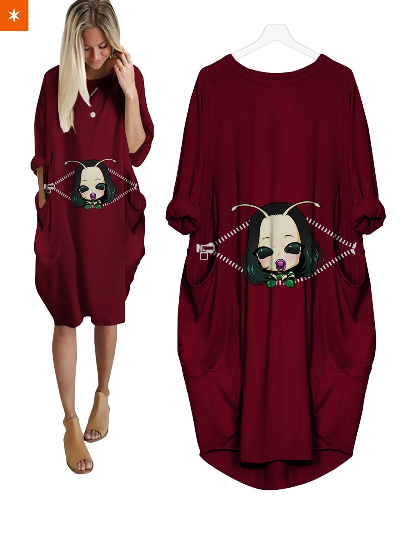 Fandomaniax - Baby Mantis Peeking Dress