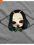 Fandomaniax - Baby Mantis Peeking Maternity T-Shirt