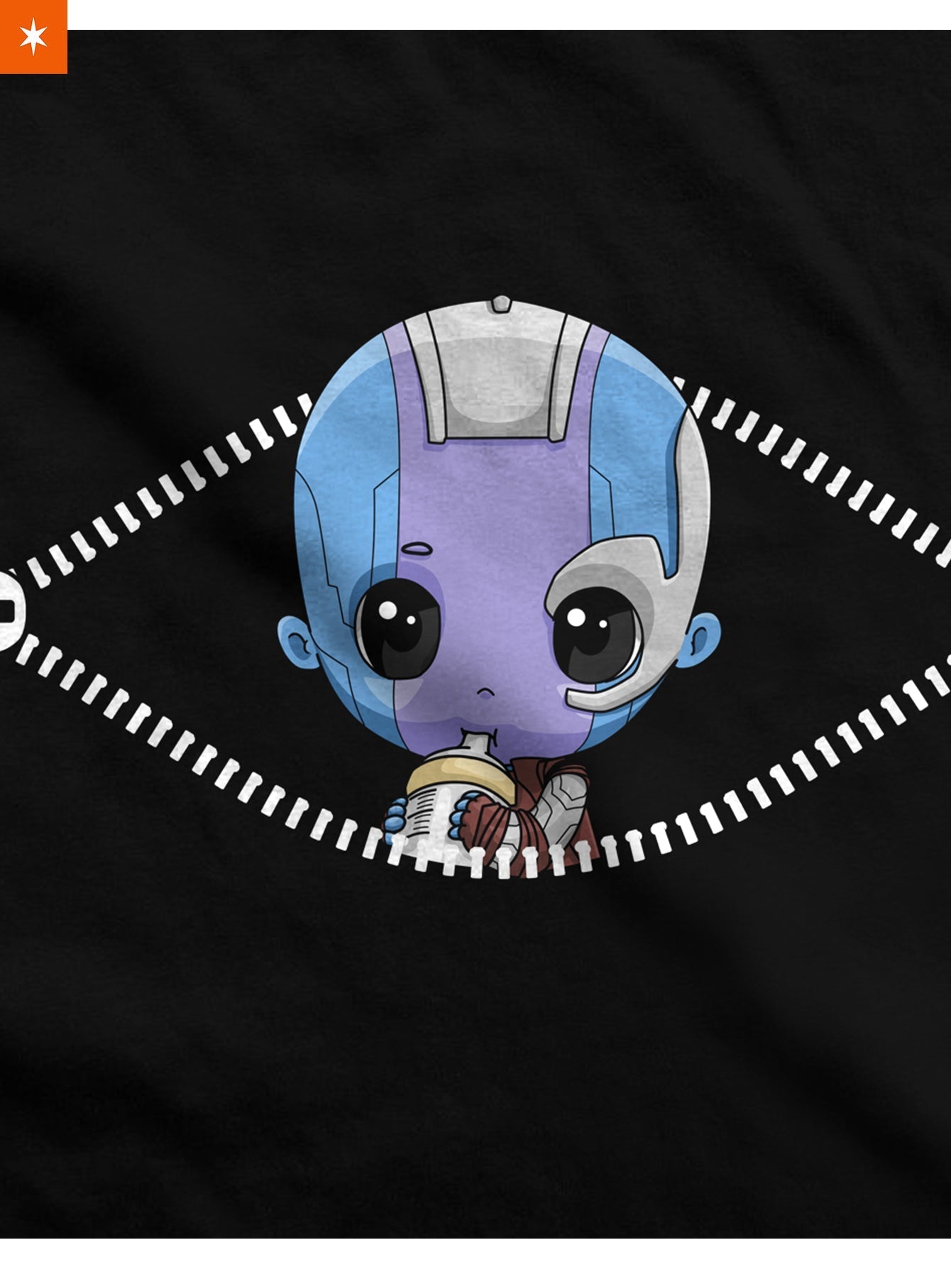 Fandomaniax - Baby Nebula Peeking Maternity T-Shirt