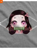 Fandomaniax - Baby Nezuko Peeking Maternity T-Shirt