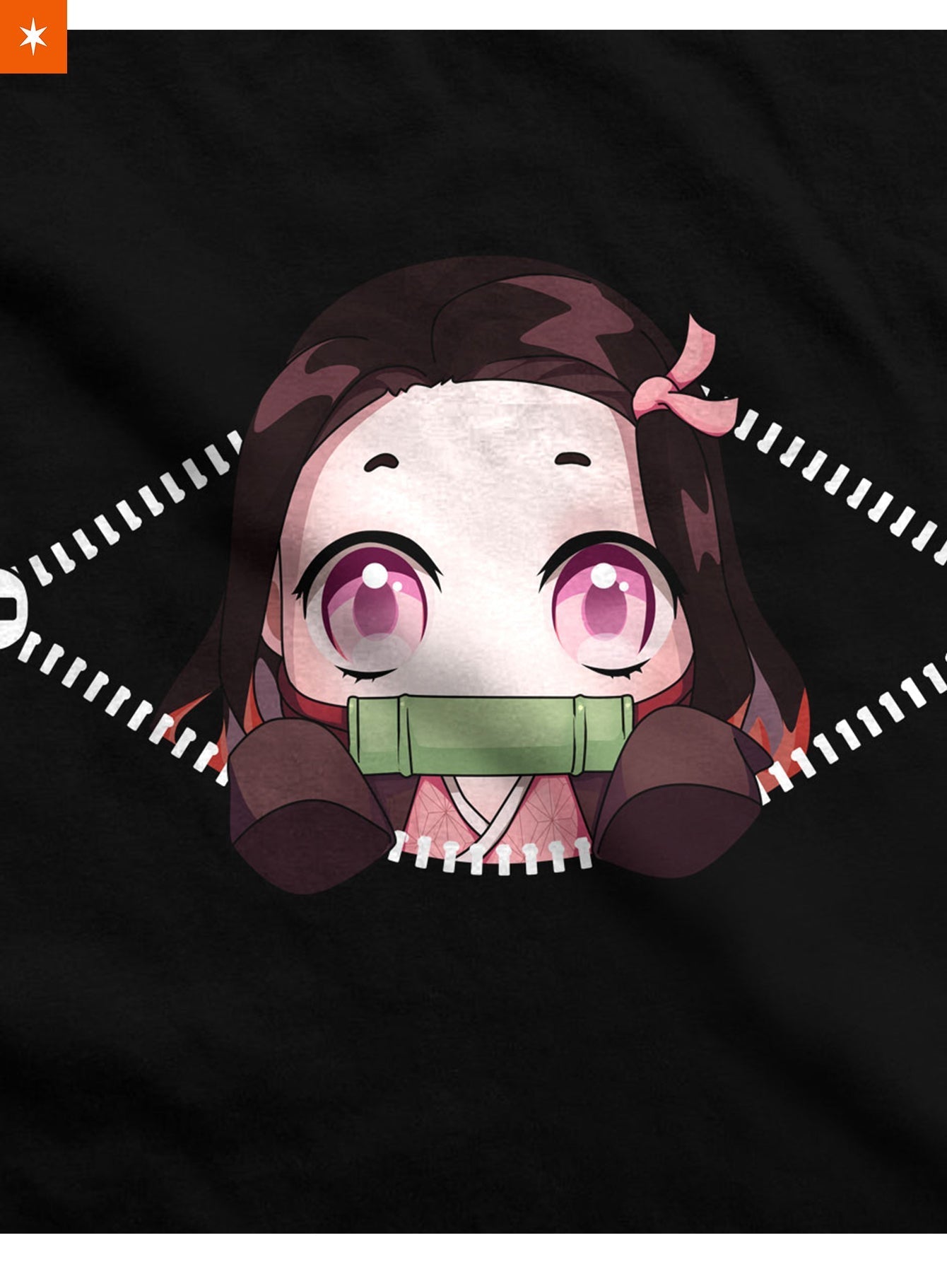 Fandomaniax - Baby Nezuko Peeking Maternity T-Shirt