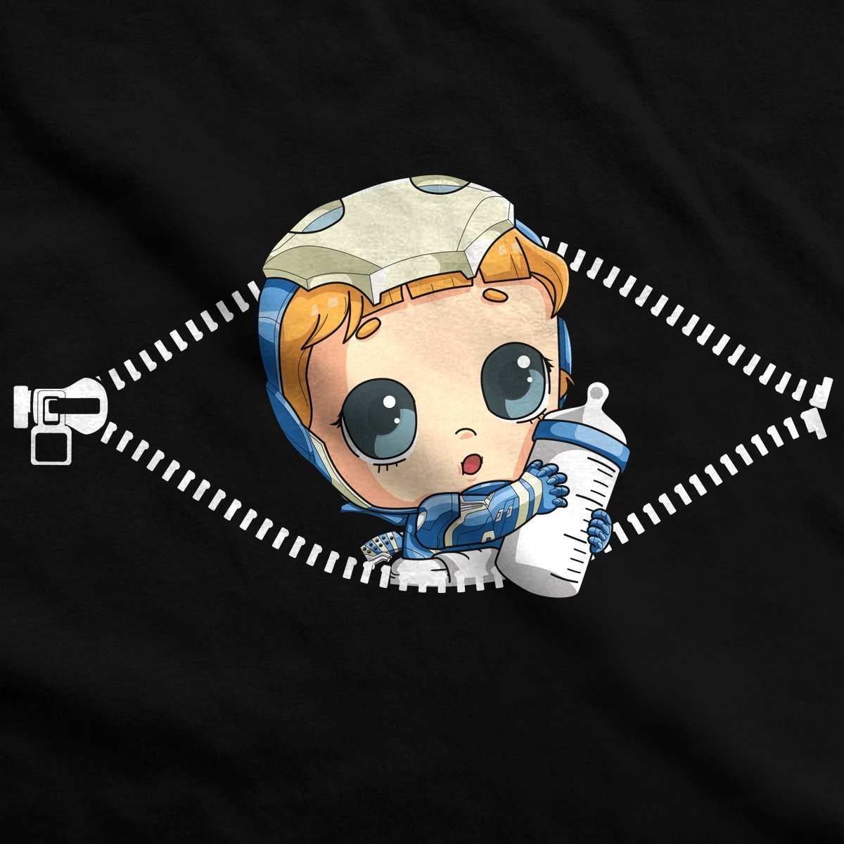 Fandomaniax - Baby Pepper Potts Peeking Maternity T-Shirt