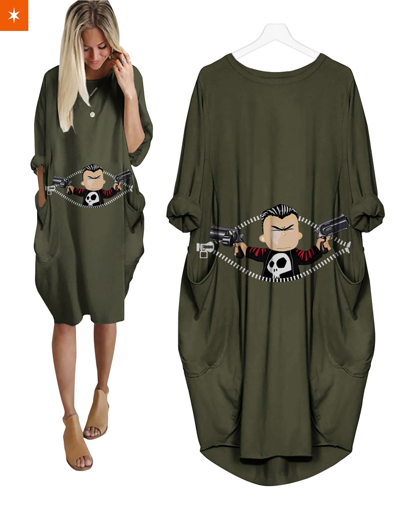 Fandomaniax - Baby Punisher Peeking Dress