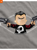 Fandomaniax - Baby Punisher Peeking Maternity T-Shirt