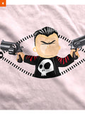 Fandomaniax - Baby Punisher Peeking Maternity T-Shirt