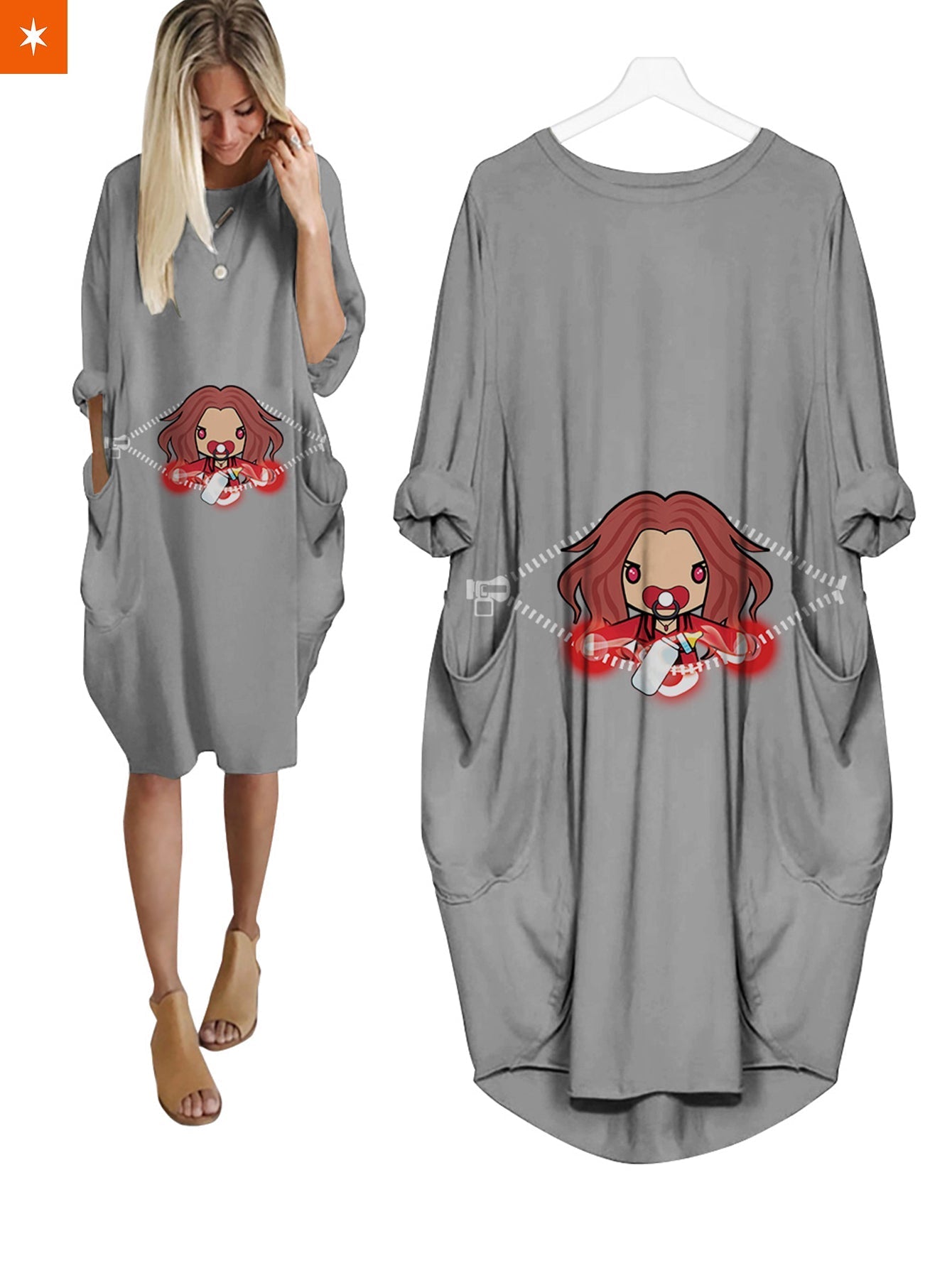 Fandomaniax - Baby Scarlet Witch Peeking Dress