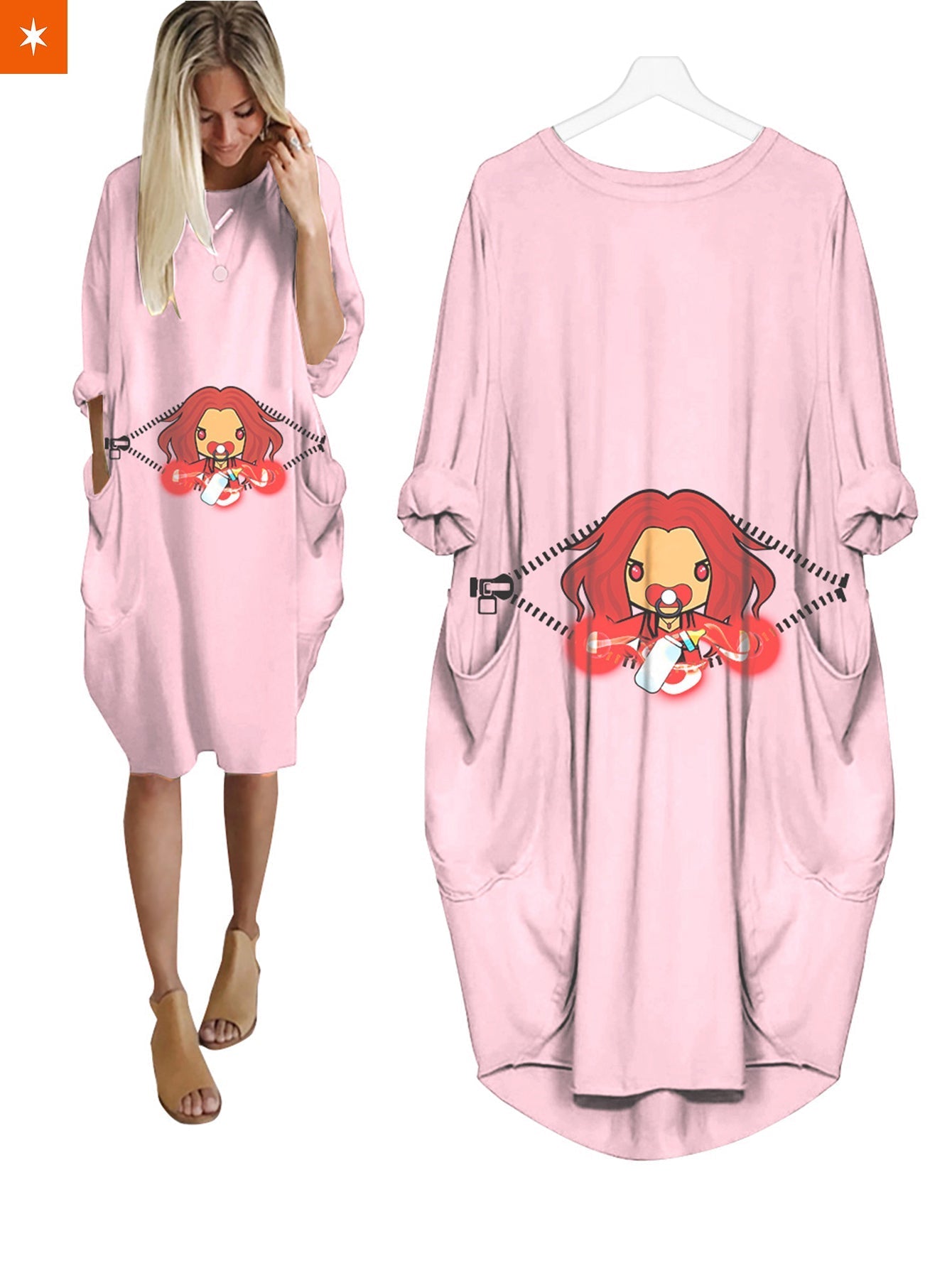 Fandomaniax - Baby Scarlet Witch Peeking Dress