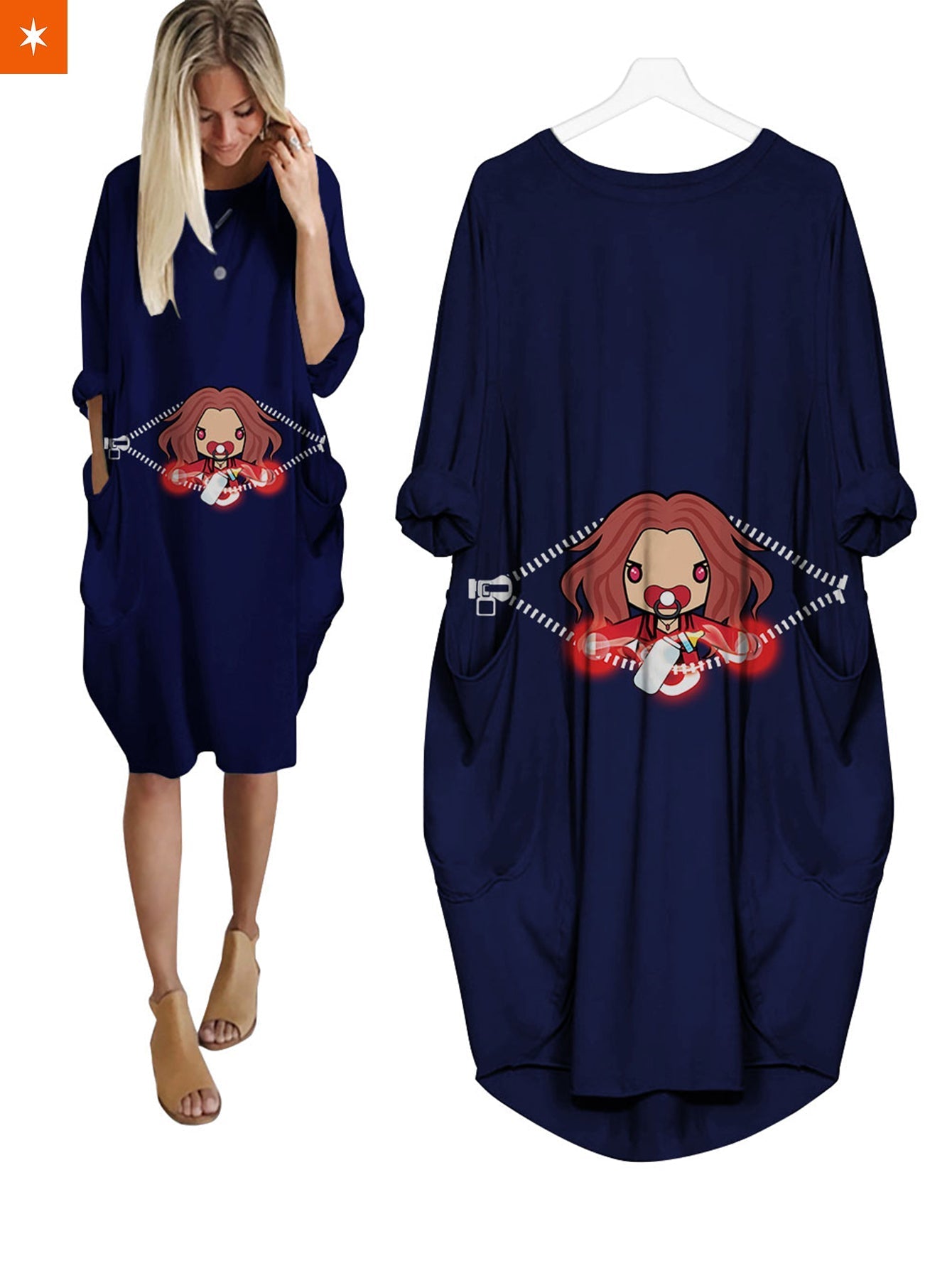 Fandomaniax - Baby Scarlet Witch Peeking Dress