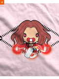 Fandomaniax - Baby Scarlet Witch Peeking Maternity T-Shirt