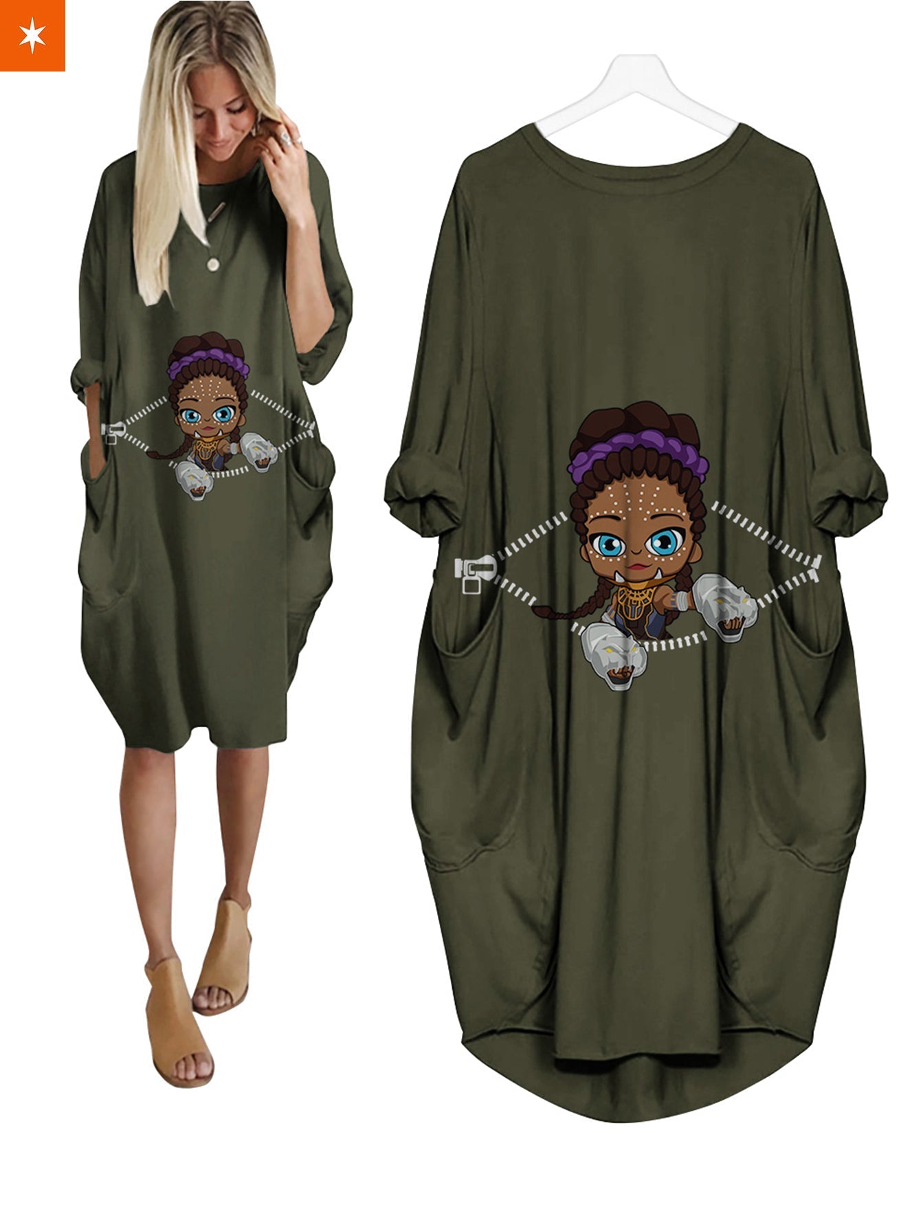 Fandomaniax - Baby Shuri Peeking Dress