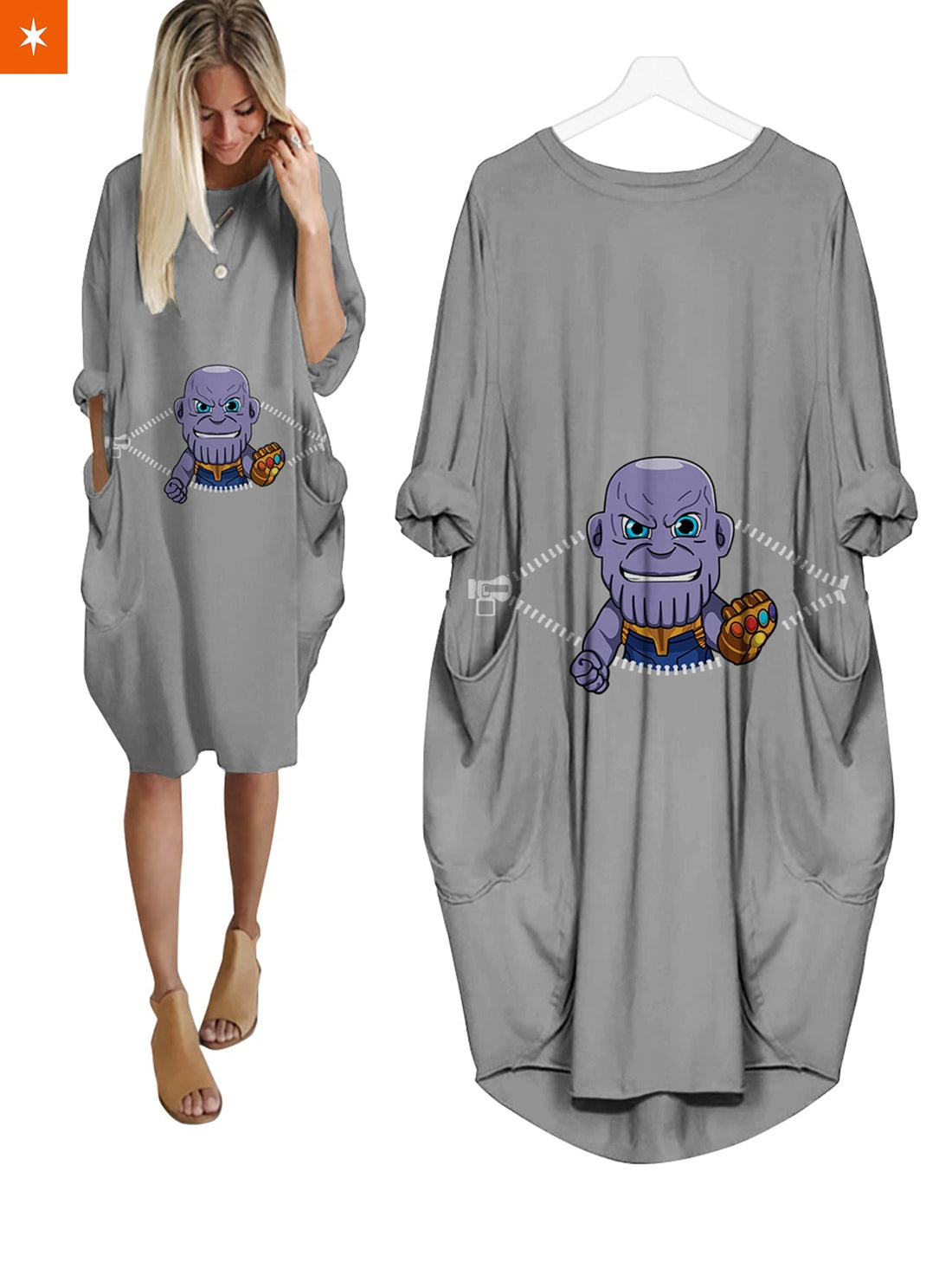 Fandomaniax - Baby Thanos Peeking Dress