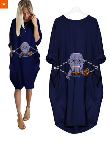 Fandomaniax - Baby Thanos Peeking Dress