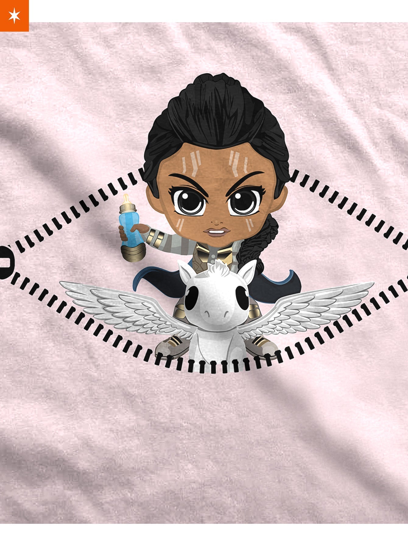 Fandomaniax - Baby Valkyrie Peeking Maternity T-Shirt