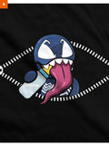 Fandomaniax - Baby Venom Peeking Maternity T-Shirt