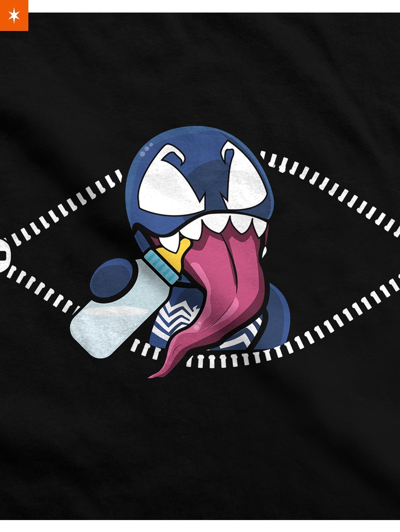 Fandomaniax - Baby Venom Peeking Maternity T-Shirt