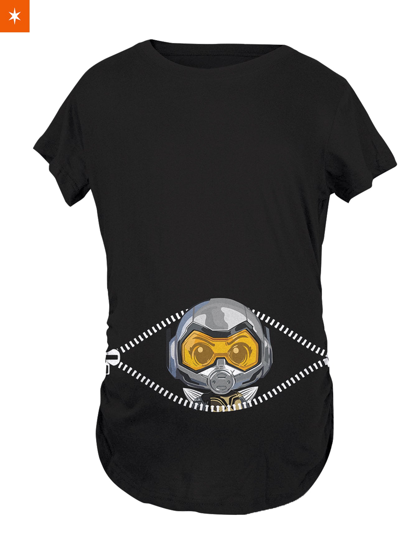 Fandomaniax - Baby Wasp Peeking Maternity T-Shirt