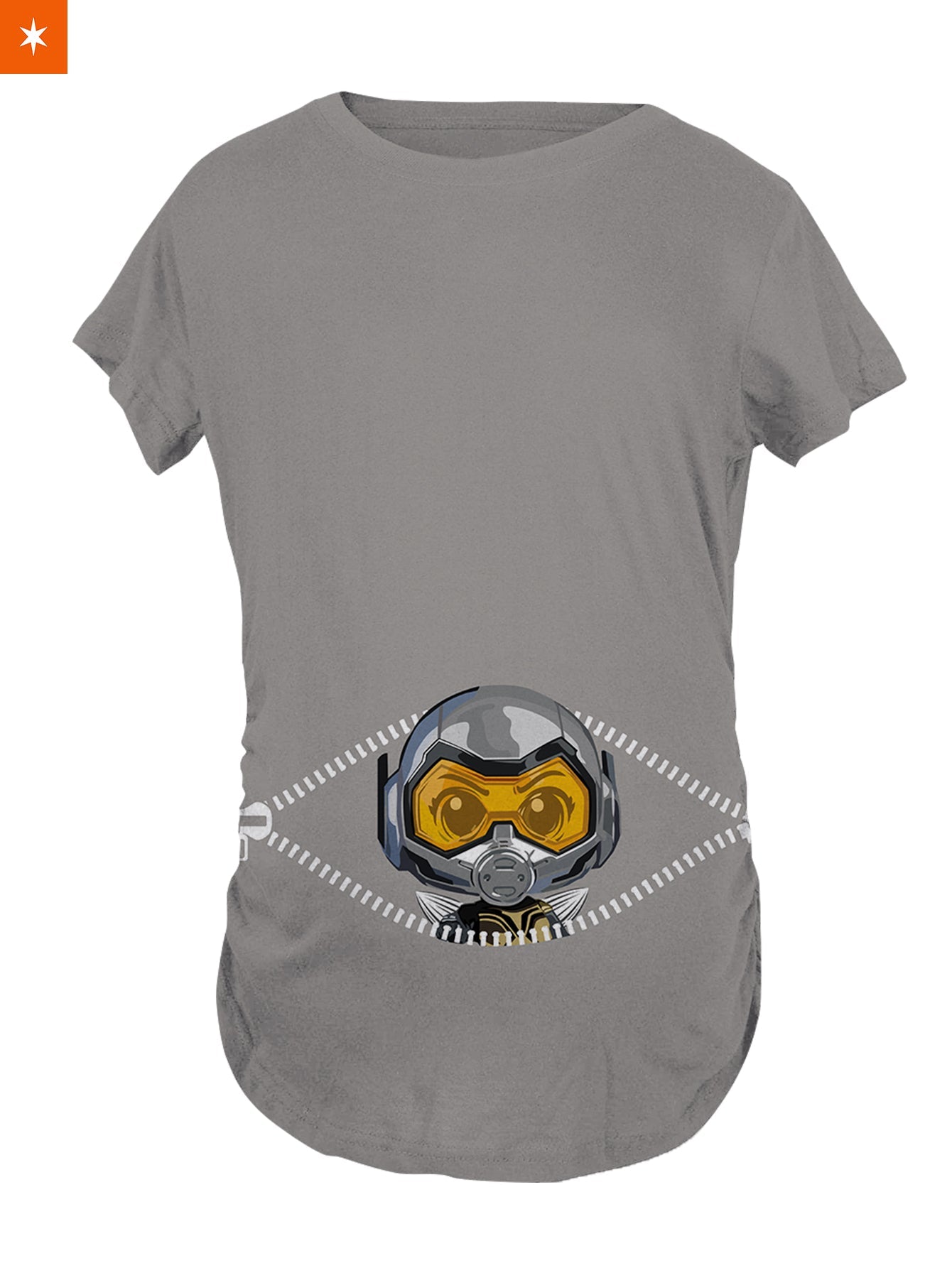 Fandomaniax - Baby Wasp Peeking Maternity T-Shirt