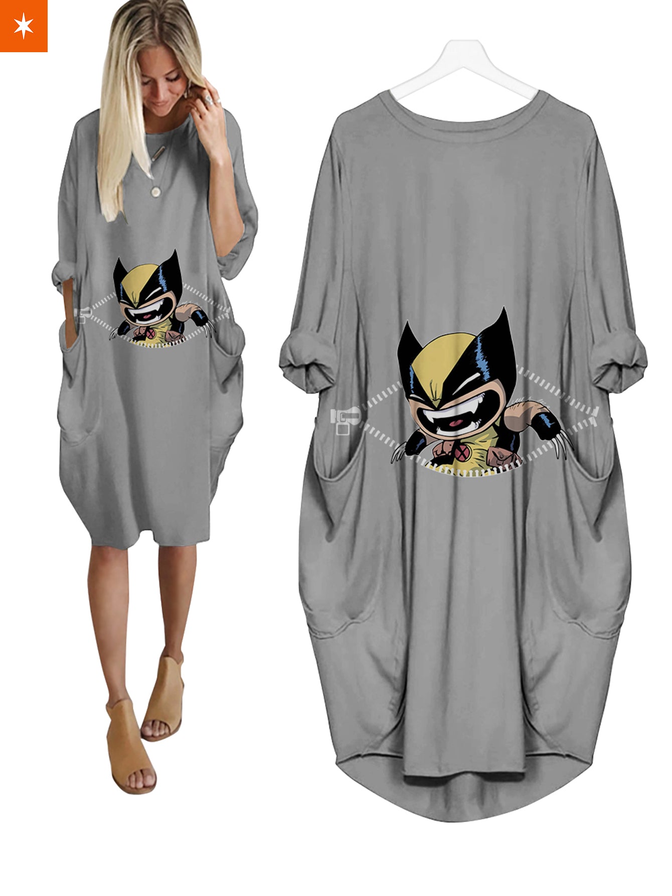 Fandomaniax - Baby Wolverine Peeking Dress