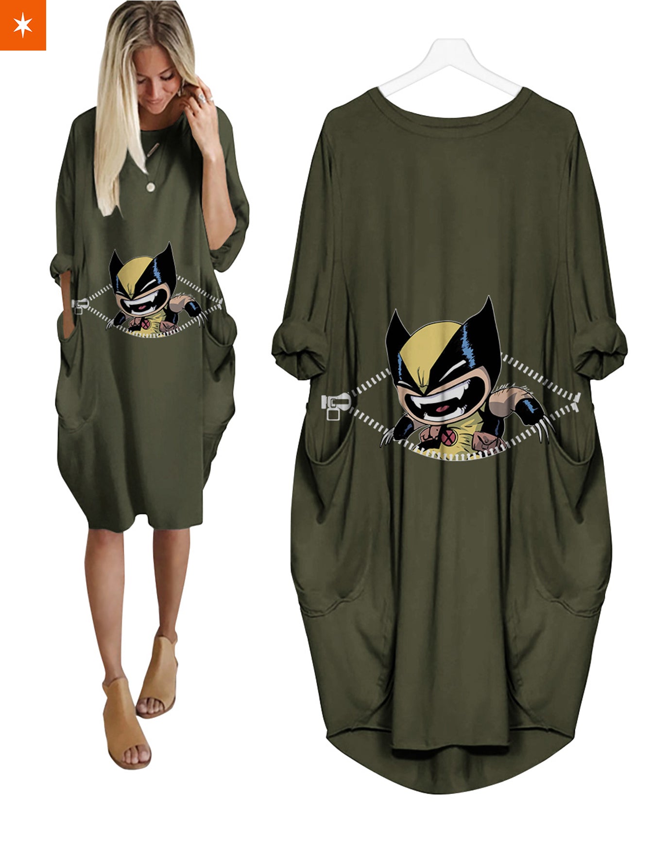 Fandomaniax - Baby Wolverine Peeking Dress