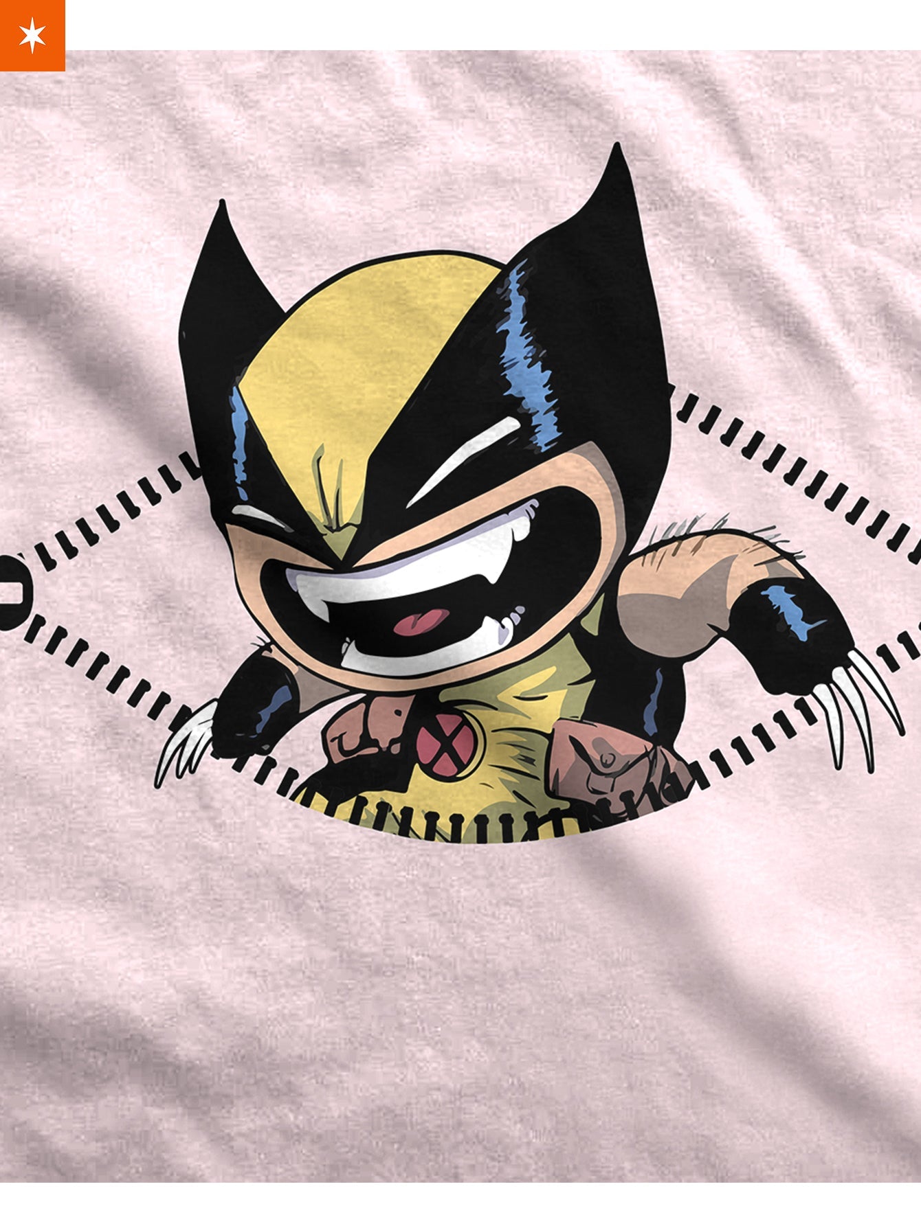 Fandomaniax - Baby Wolverine Peeking Maternity T-Shirt