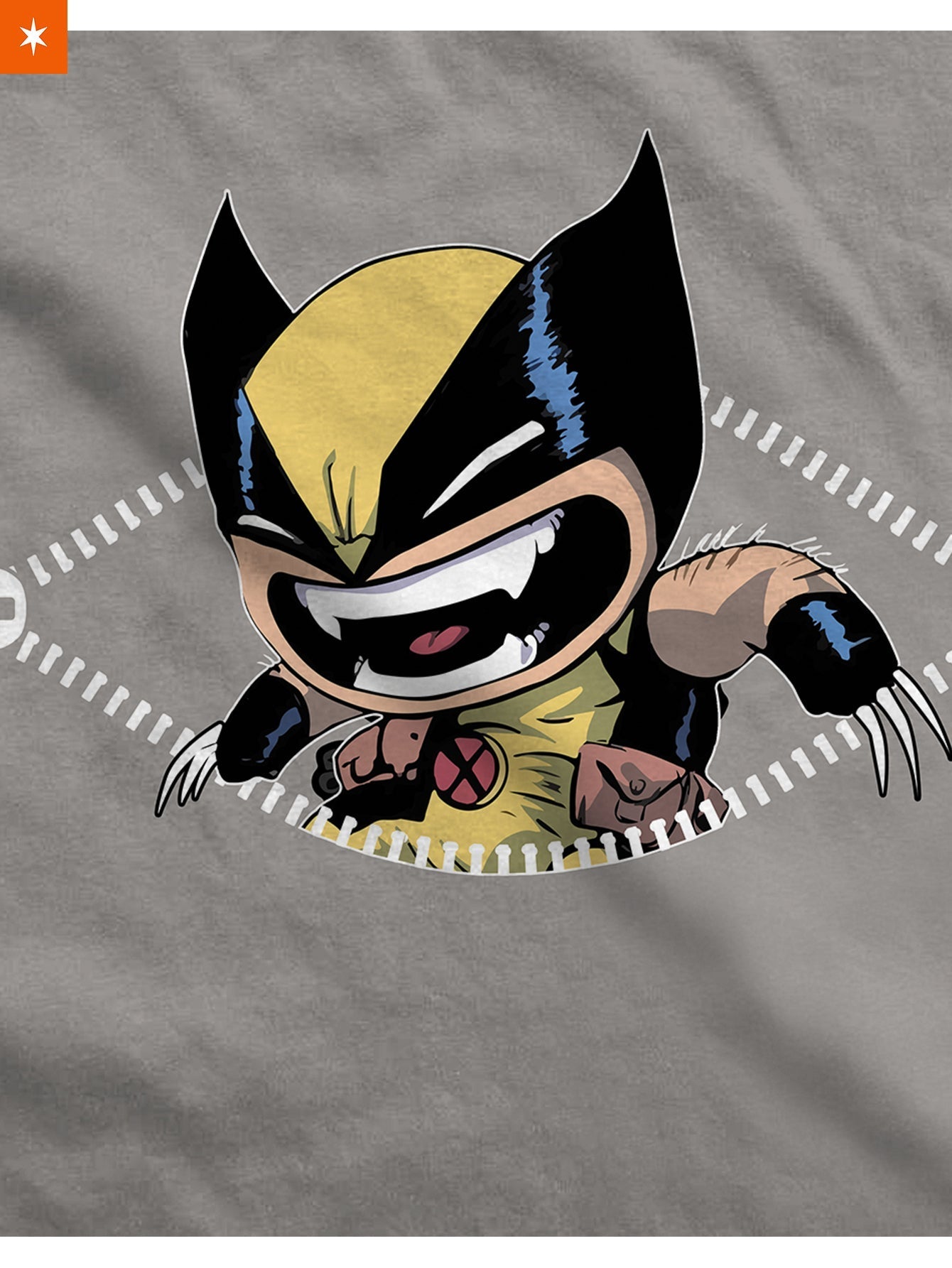 Fandomaniax - Baby Wolverine Peeking Maternity T-Shirt