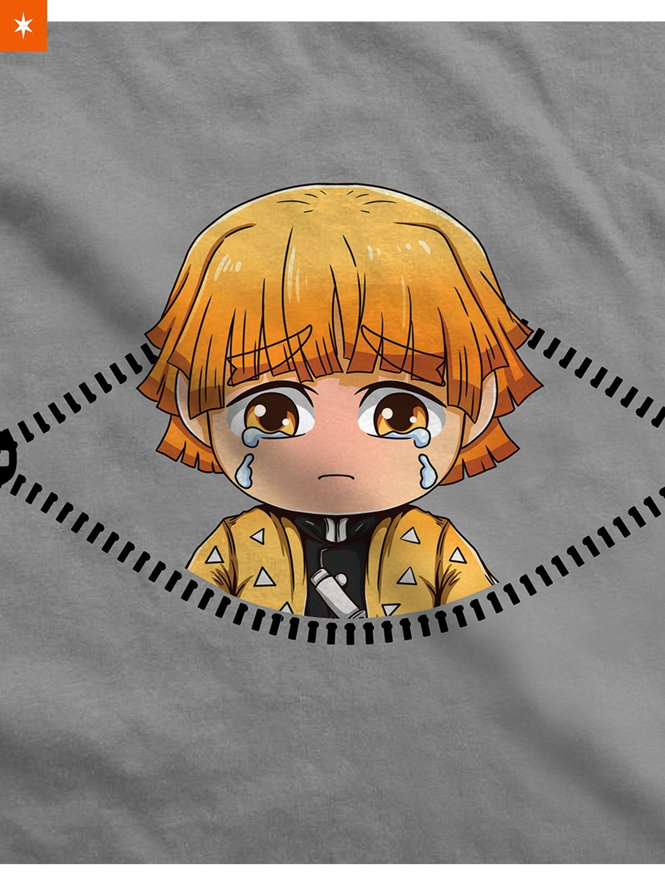 Fandomaniax - Baby Zenitsu Peeking Maternity T-Shirt