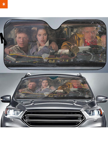 Fandomaniax - Back to the Future Auto Sun Shade