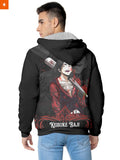 Fandomaniax - Baji Mafia Velvet Hoodie