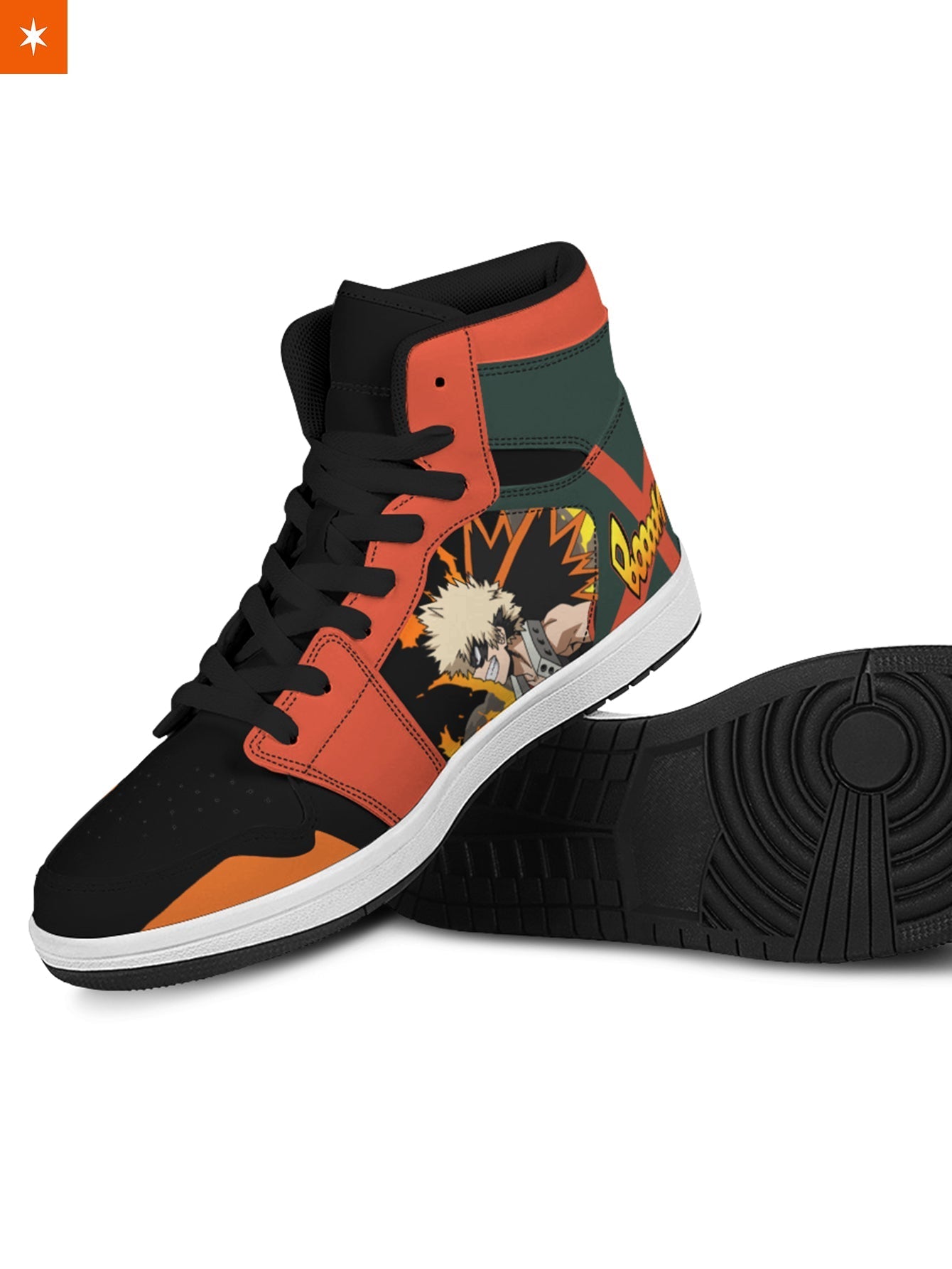 Fandomaniax - Bakugo Explosion JD Sneakers