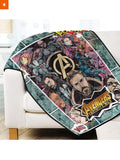 Fandomaniax - Battle of Wakanda Quilt Blanket