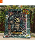 Fandomaniax - Battle of Wakanda Quilt Blanket