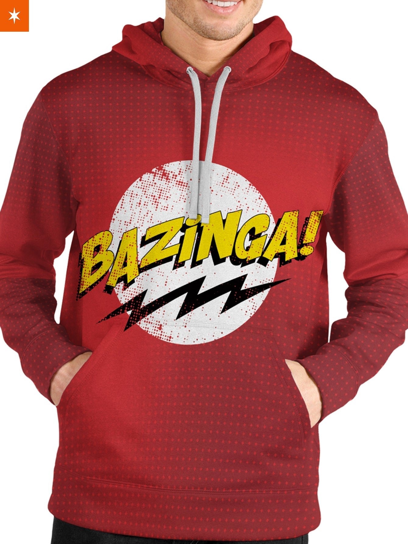 Fandomaniax - Bazinga Unisex Pullover Hoodie