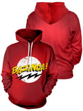 Fandomaniax - Bazinga Unisex Pullover Hoodie