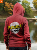 Fandomaniax - Bazinga Unisex Zipped Hoodie