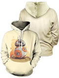 Fandomaniax - BB-8 Unisex Pullover Hoodie